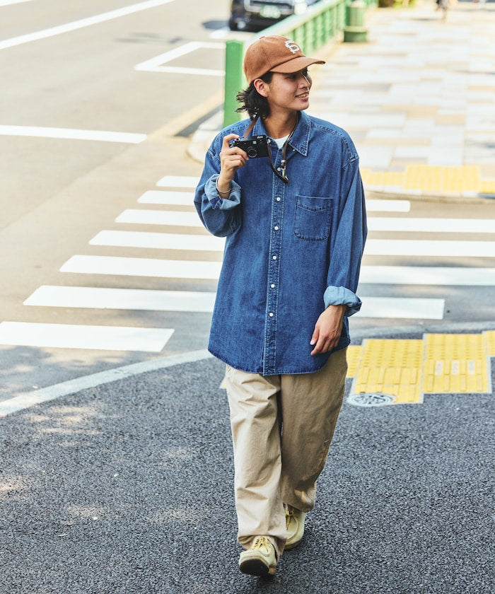 NAUTICA / 7oz 丹寧 BD 休閒襯衫