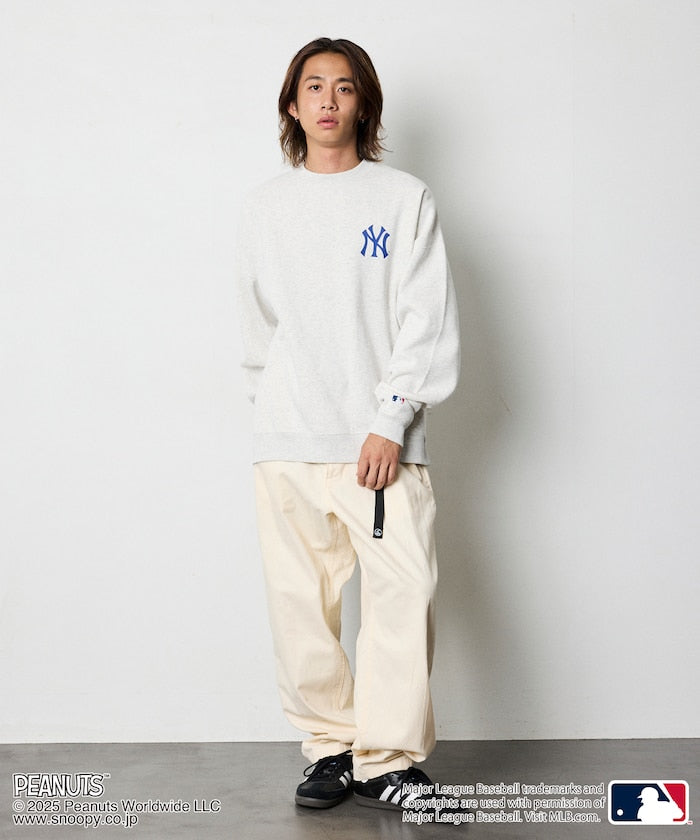 MLB × PEANUTS / YANKEES 圓領衫