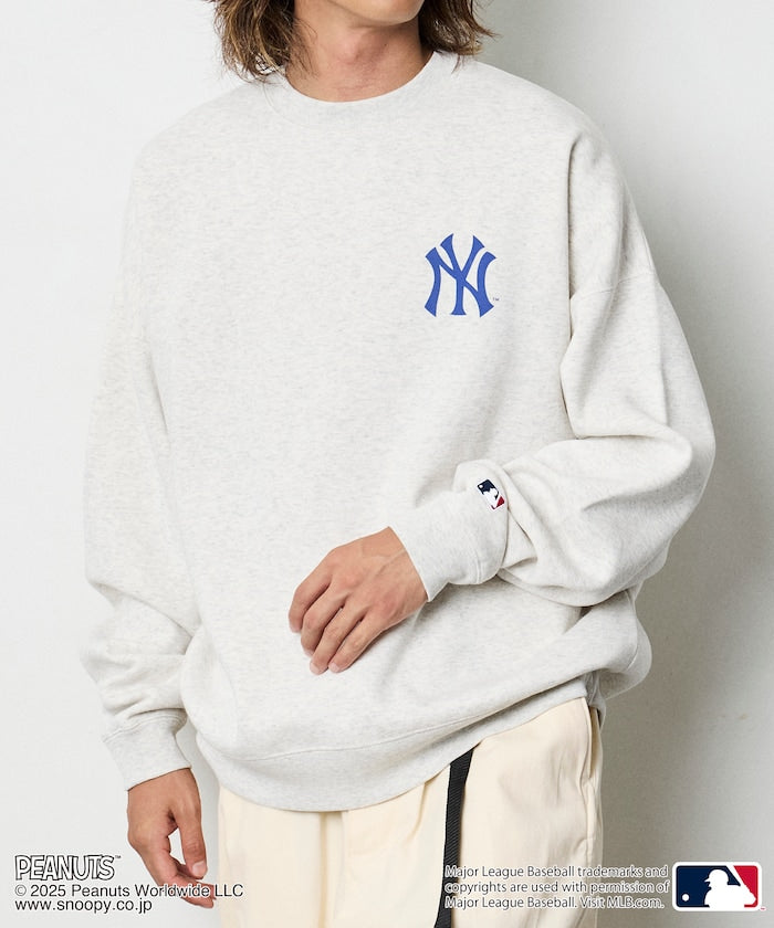 MLB × PEANUTS / YANKEES 圓領衫