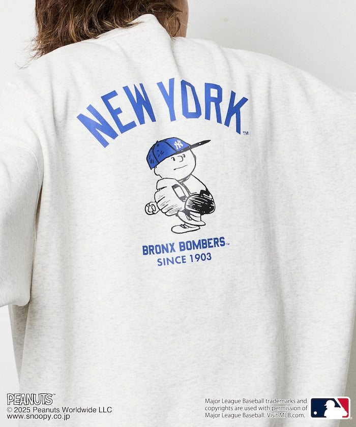 MLB × PEANUTS / YANKEES 圓領衫