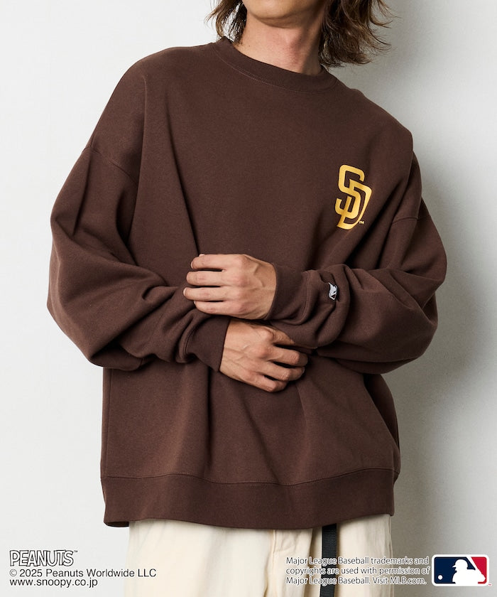 MLB × PEANUTS / PADRES 圓領衫