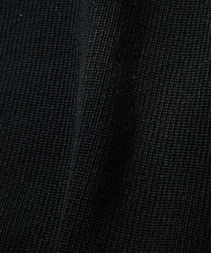 FREAK’S STORE / 拼接抽繩下襬 針織圓領衫