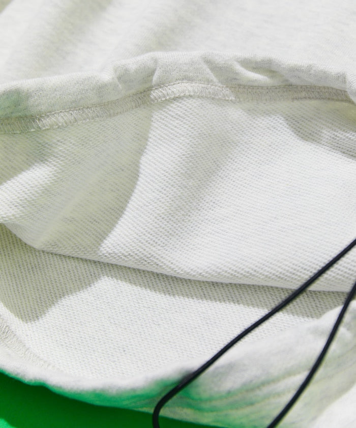 COLEMAN X FREAK’S STORE / 別注 ROCKY CAMPING 繪圖抽繩下擺 圓領衫