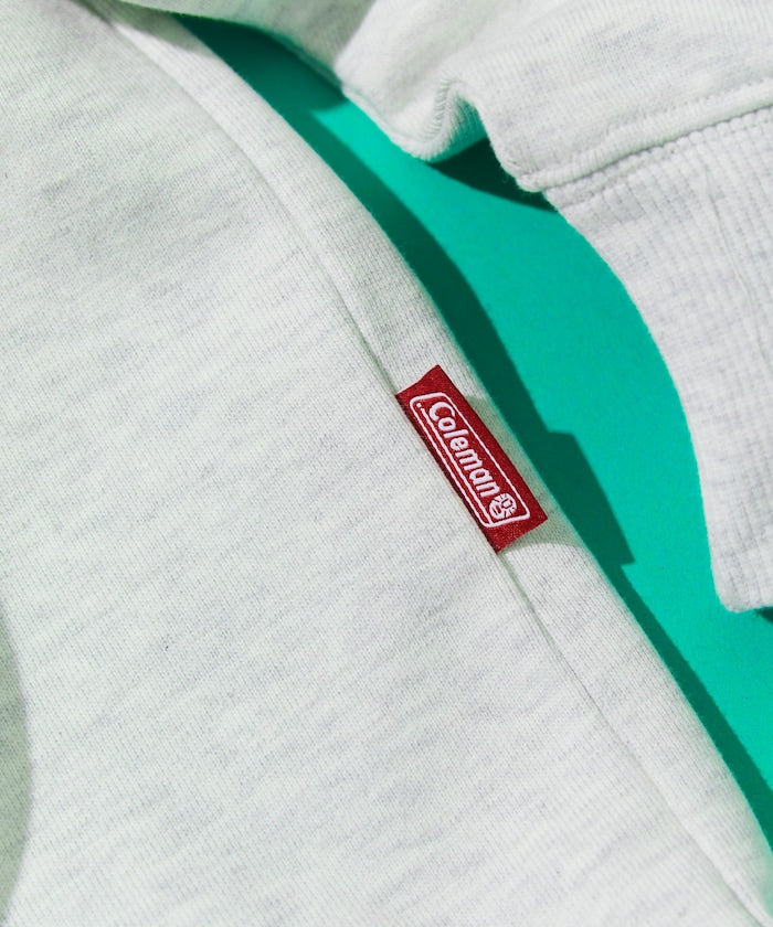 COLEMAN X FREAK’S STORE / Camping Joy 繪圖抽繩下擺 圓領衫