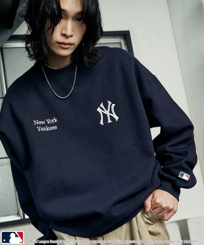 MLB X FREAK’S STORE / 刺繡圓領衫