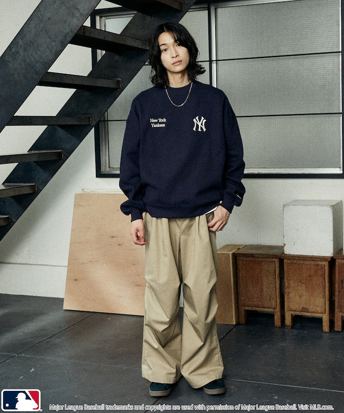 MLB X FREAK’S STORE / 刺繡圓領衫