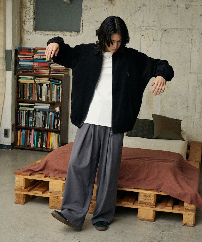 U.S. POLO ASSN. / 雙向拉鍊短版立領外套