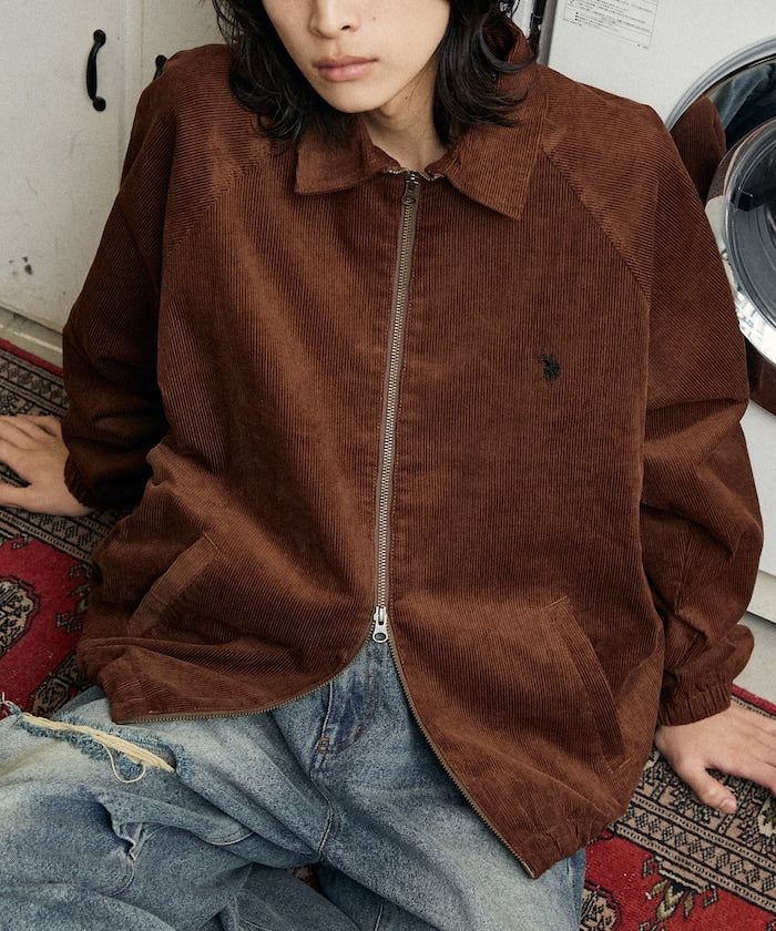U.S. POLO ASSN. / 雙向拉鍊短版立領外套