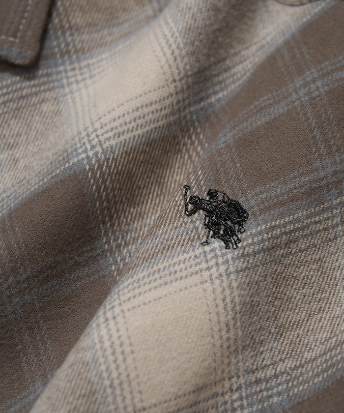 U.S. POLO ASSN. / 雙向拉鍊短版立領外套