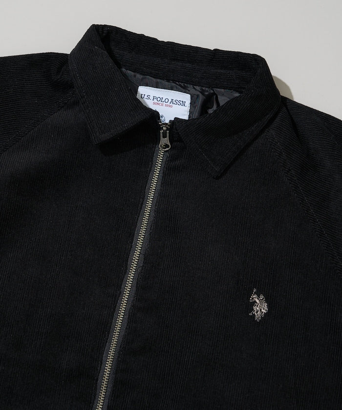U.S. POLO ASSN. / 雙向拉鍊短版立領外套