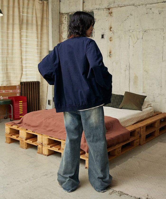 U.S. POLO ASSN. / 燈芯絨 拼接 立領外套
