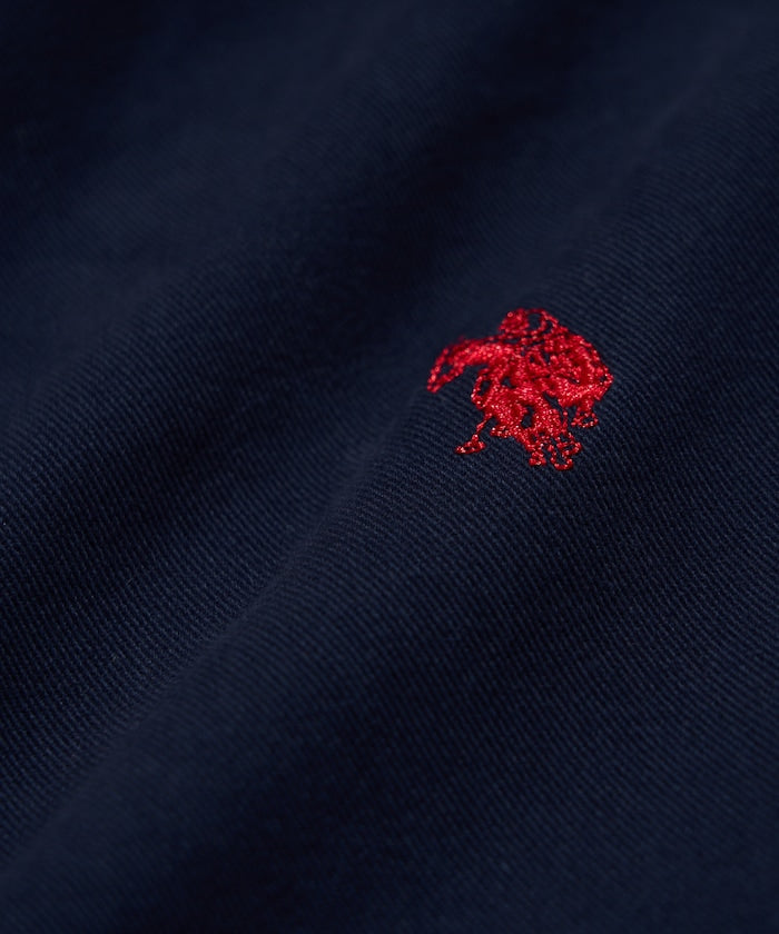 U.S. POLO ASSN. / 燈芯絨 拼接 立領外套