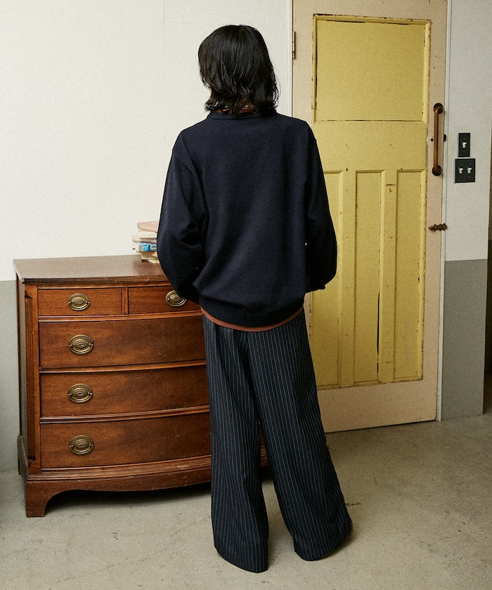 U.S. POLO ASSN. / FAKE LAYERED KNIT 雙層假兩件針織衫