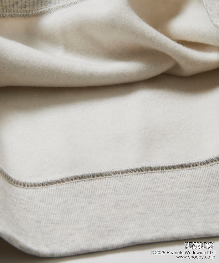 PEANUTS x FREAK’S STROE / 75週年 寬鬆落肩 圓領衫