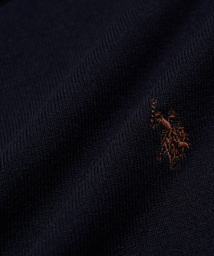 U.S. POLO ASSN. / FAKE LAYERED KNIT 雙層假兩件針織衫