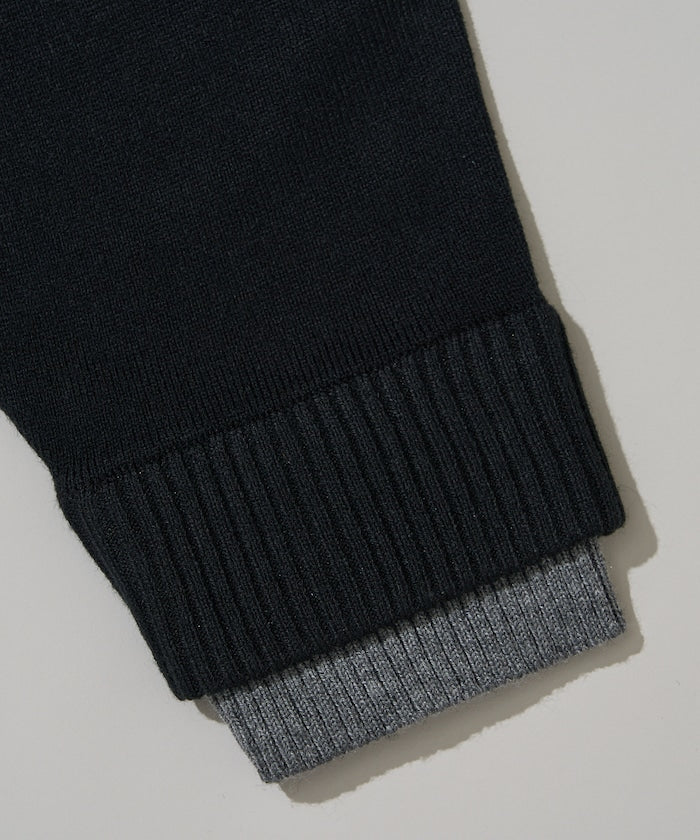 U.S. POLO ASSN. / FAKE LAYERED KNIT 雙層假兩件針織衫