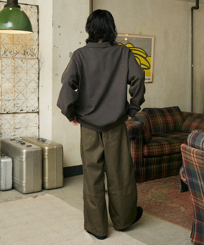 U.S. POLO ASSN. / SWEAT LIKE KNIT POLO衫