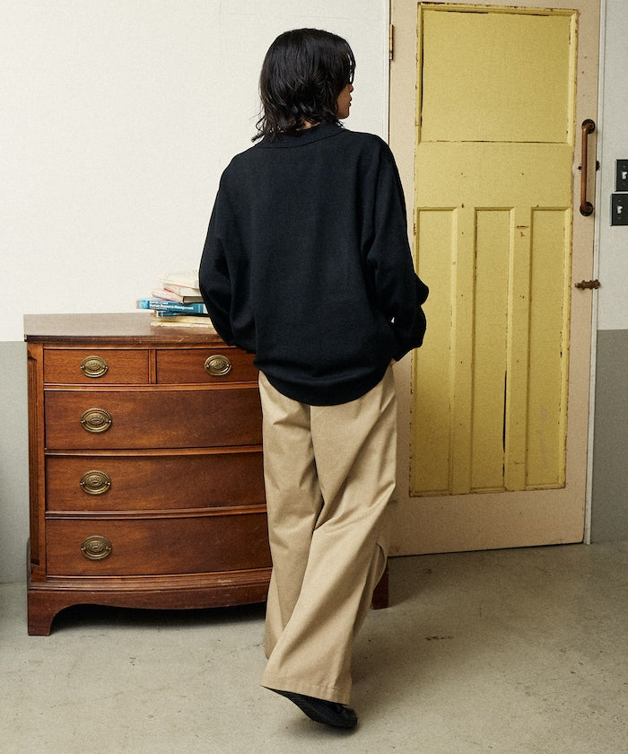 U.S. POLO ASSN. / SWEAT LIKE KNIT POLO衫