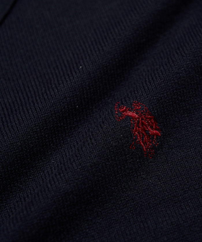 U.S. POLO ASSN. / SWEAT LIKE KNIT POLO衫
