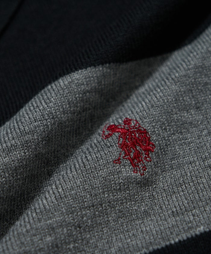 U.S. POLO ASSN. / SWEAT LIKE KNIT POLO衫