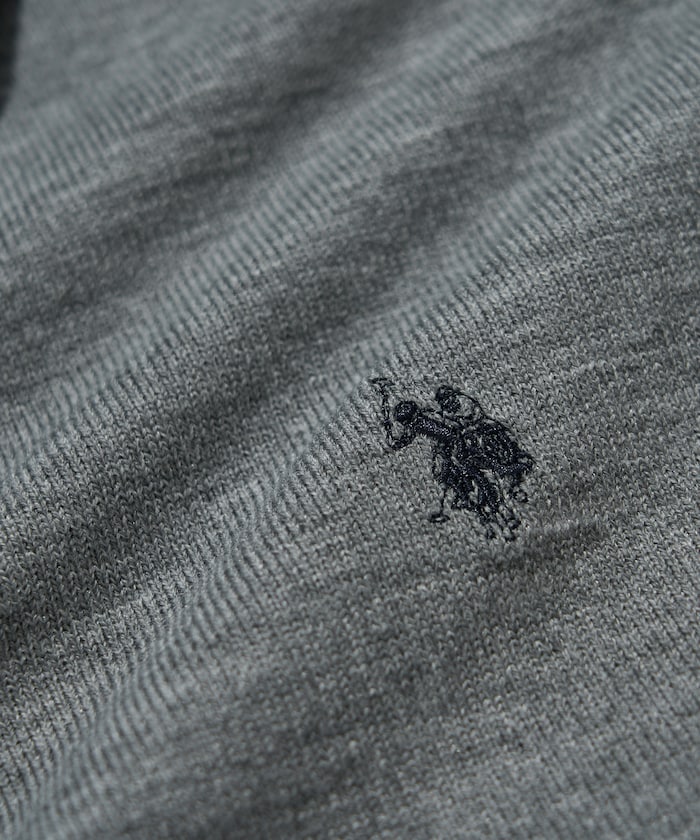 U.S. POLO ASSN. / SWEAT LIKE KNIT POLO衫