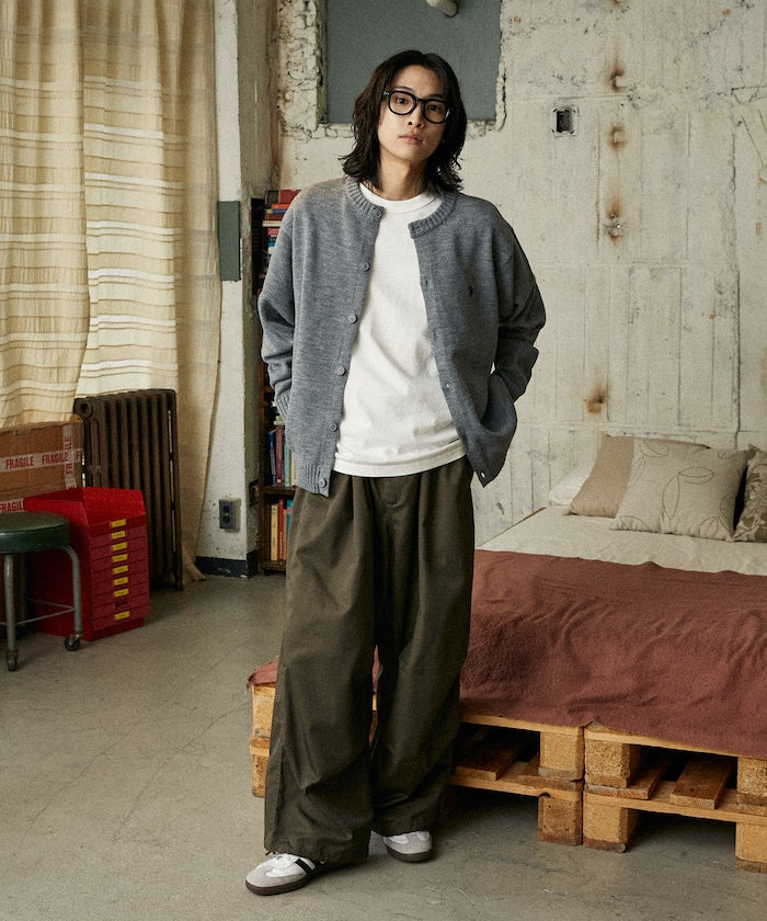 U.S. POLO ASSN. / 圓領針織開襟衫