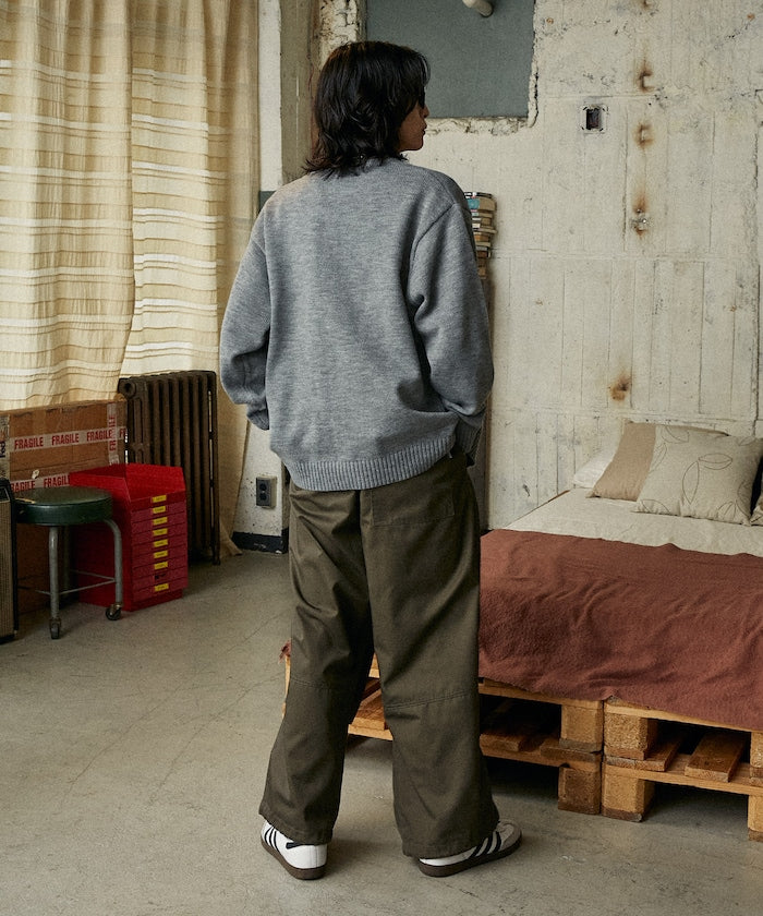 U.S. POLO ASSN. / 圓領針織開襟衫