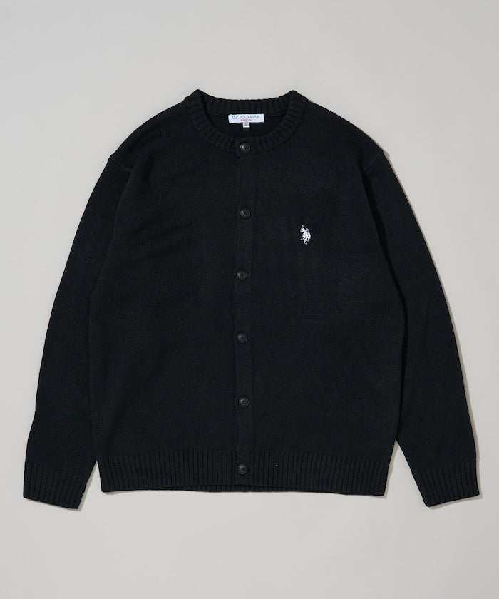 U.S. POLO ASSN. / 圓領針織開襟衫