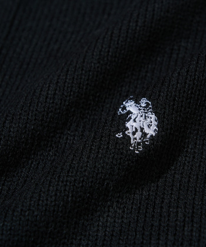 U.S. POLO ASSN. / 圓領針織開襟衫