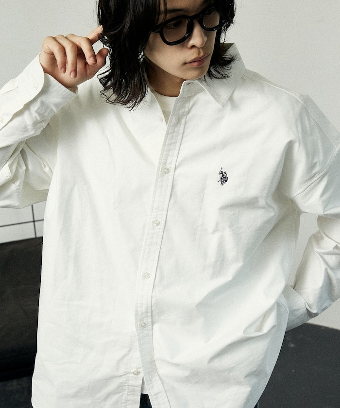 U.S. POLO ASSN. / 別注牛津布標準領襯衫