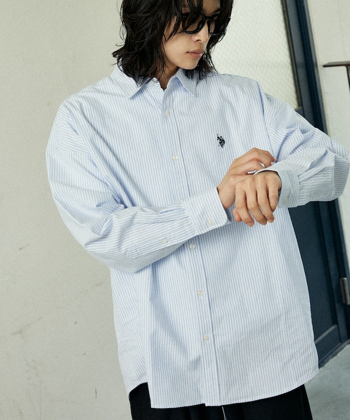 U.S. POLO ASSN. / 別注牛津布標準領襯衫