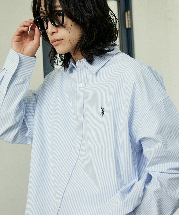 U.S. POLO ASSN. / 別注牛津布標準領襯衫