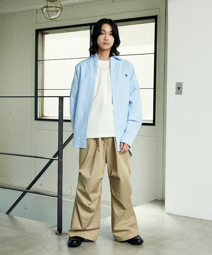 U.S. POLO ASSN. / 別注牛津布標準領襯衫