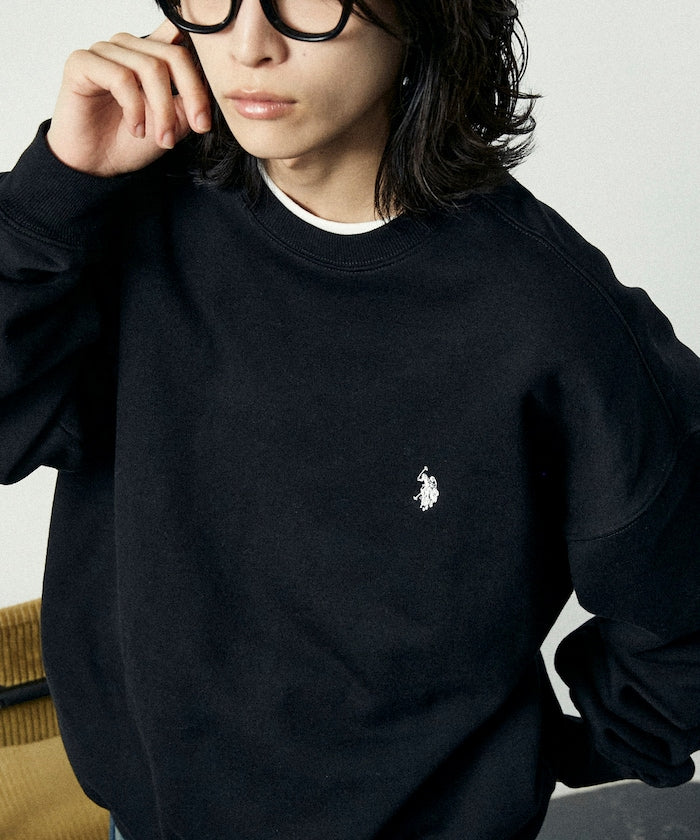 U.S. POLO ASSN. / 刷毛 圓領衫