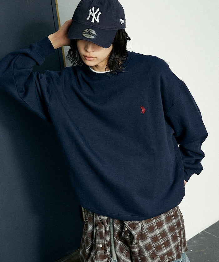 U.S. POLO ASSN. / 刷毛 圓領衫