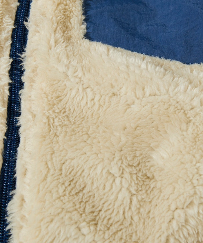 FREAK’S STORE / 寬鬆剪裁 雙面穿尼龍 × 羊羔絨外套