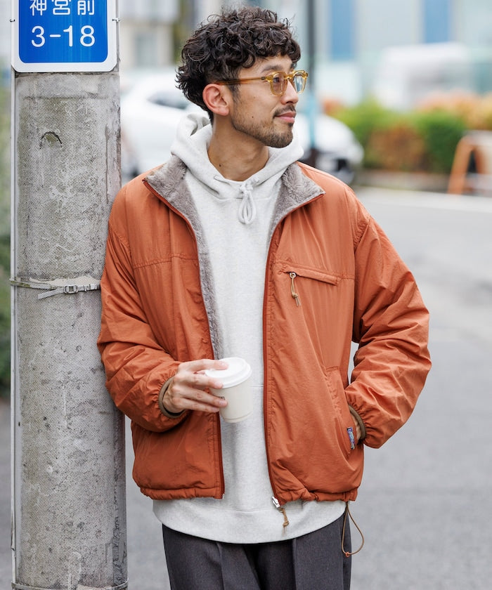 FREAK’S STORE / 寬鬆剪裁 雙面穿尼龍 × 羊羔絨外套