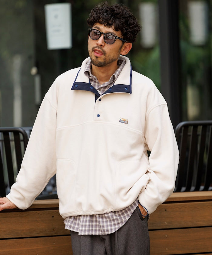 FREAK'S STORE / 搖粒絨版 半開襟衫