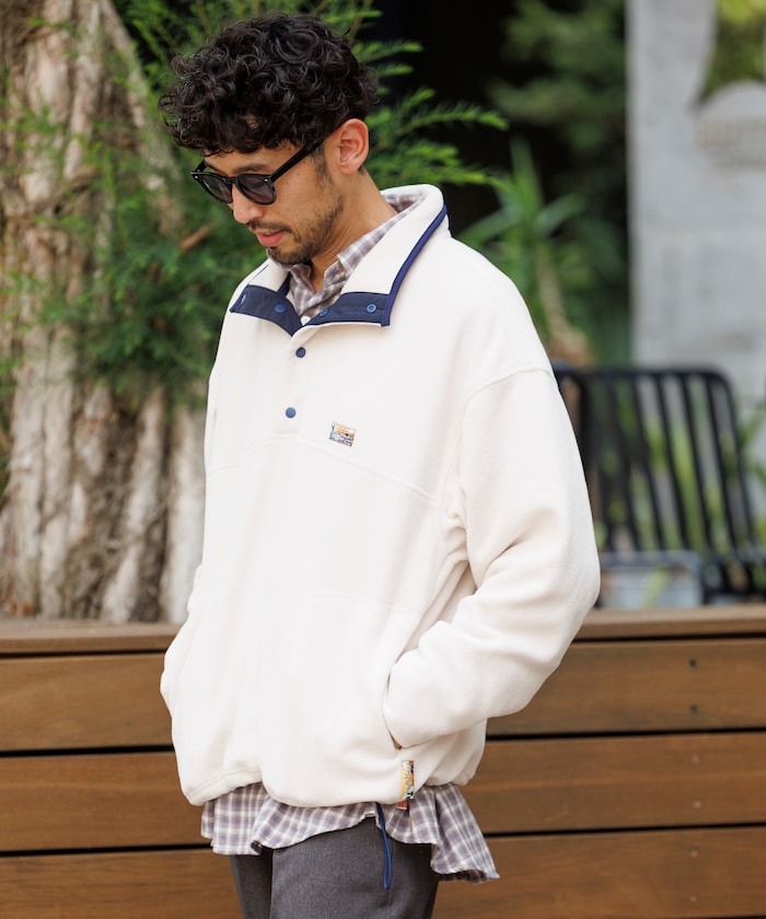 FREAK'S STORE / 搖粒絨版 半開襟衫