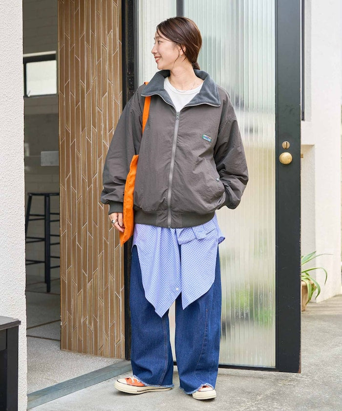 FREAK’S STORE OUTDOORS / 雙面結構立領保暖外套