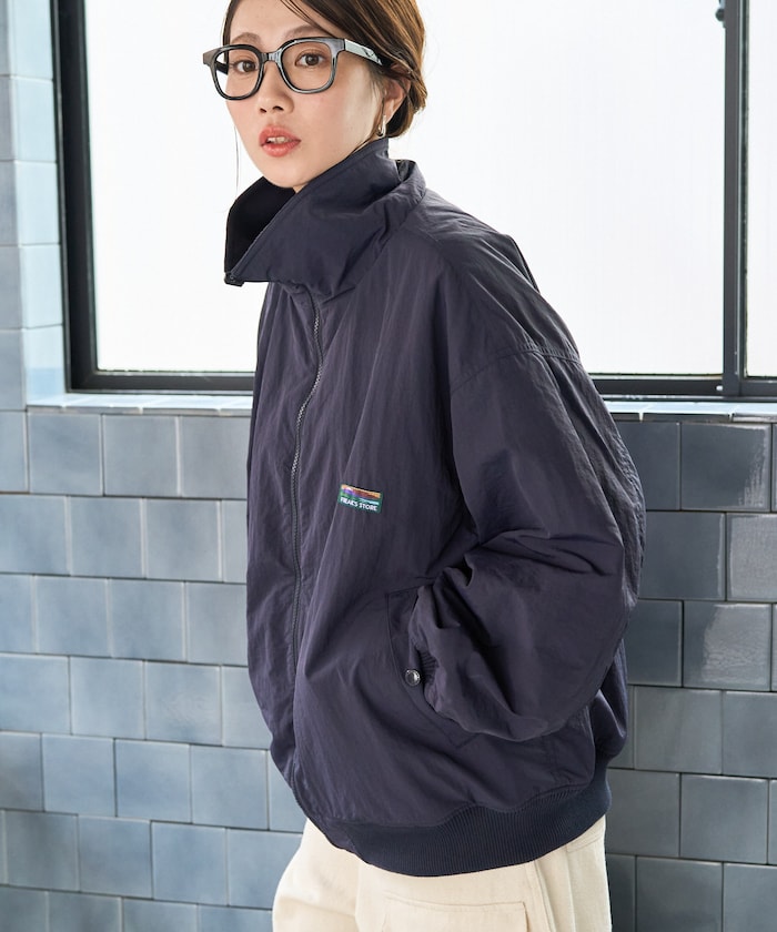 FREAK’S STORE OUTDOORS / 雙面結構立領保暖外套