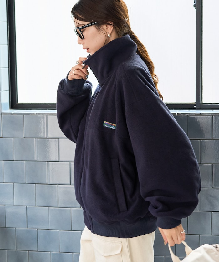 FREAK’S STORE OUTDOORS / 雙面結構立領保暖外套