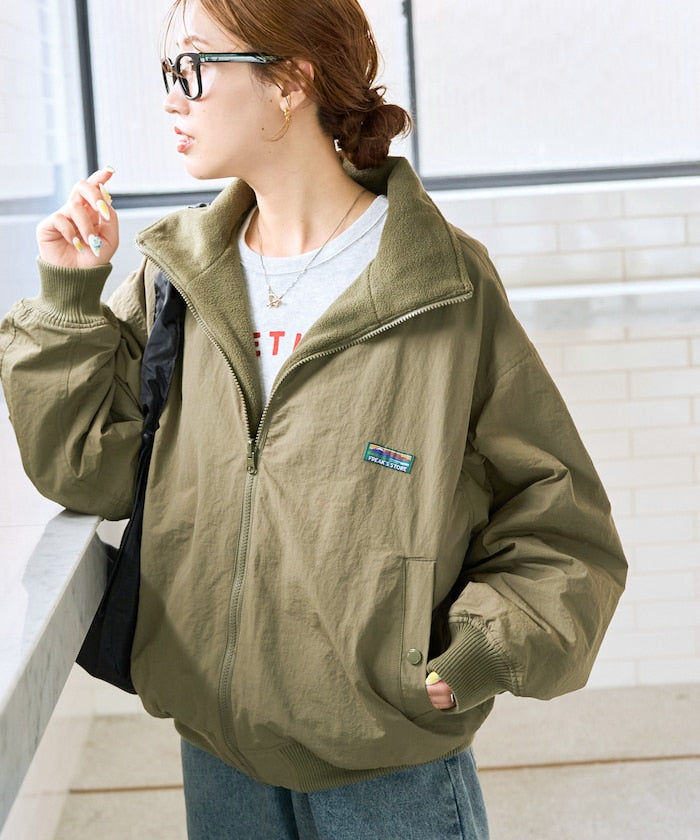 FREAK’S STORE OUTDOORS / 雙面結構立領保暖外套