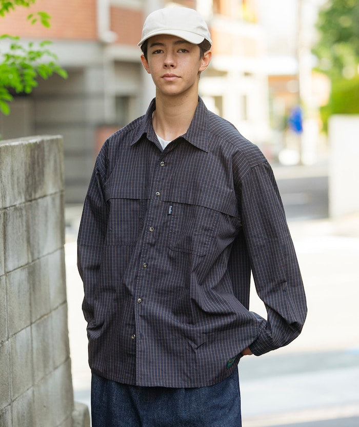 Foxfire × FREAK'S STORE / 機能口袋 長袖襯衫