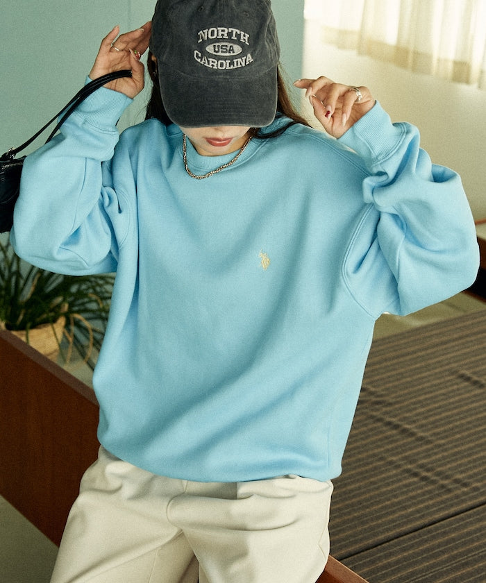 U.S. POLO ASSN. / 刷毛 圓領衫