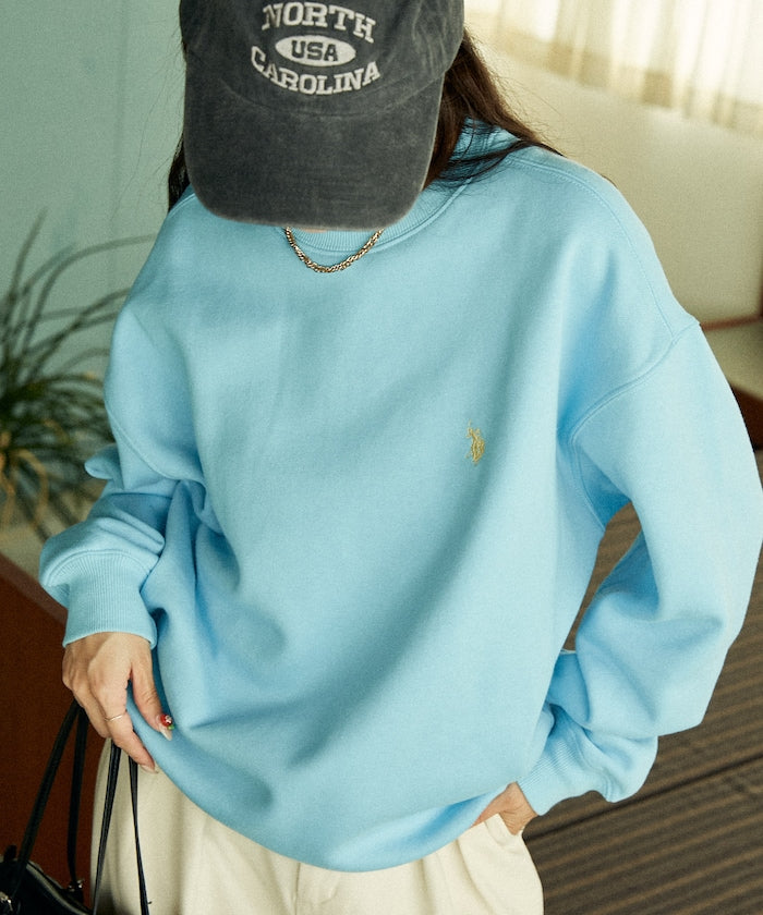 U.S. POLO ASSN. / 刷毛 圓領衫