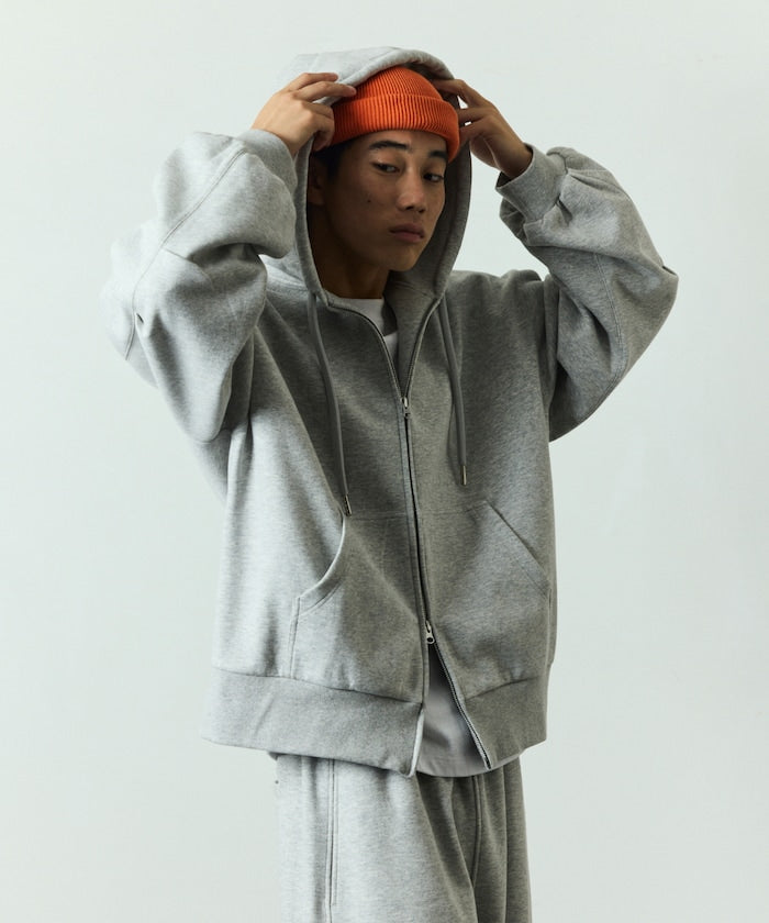 FREAK’S STORE / 寬鬆立體剪裁  拉鍊連帽外套