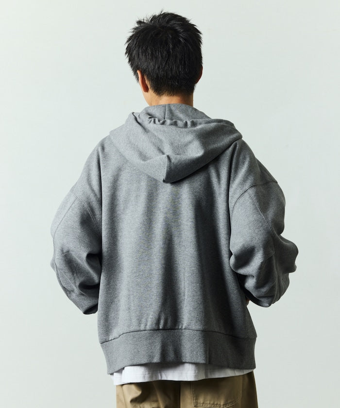 FREAK’S STORE / 寬鬆立體剪裁  拉鍊連帽外套