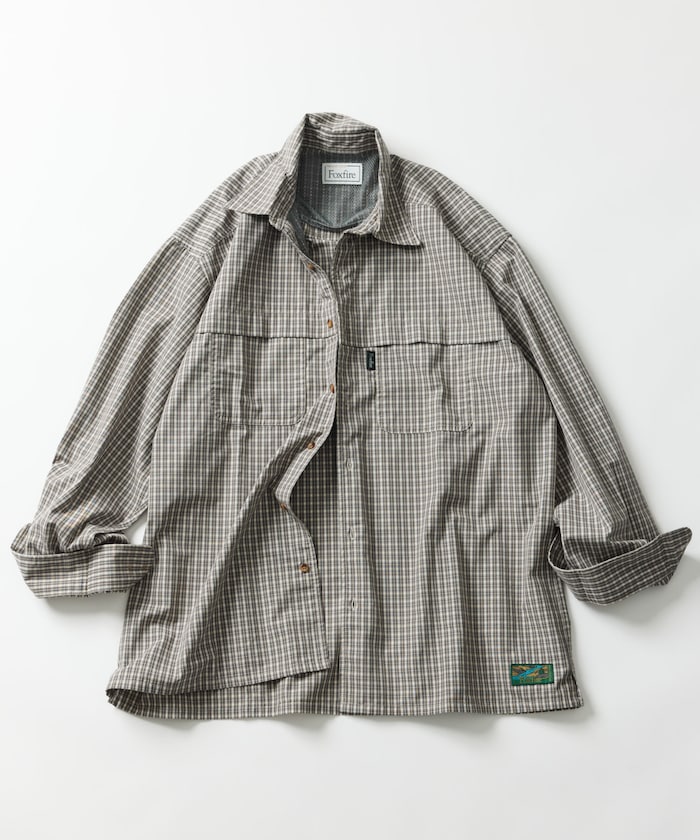 Foxfire × FREAK'S STORE / 機能口袋 長袖襯衫