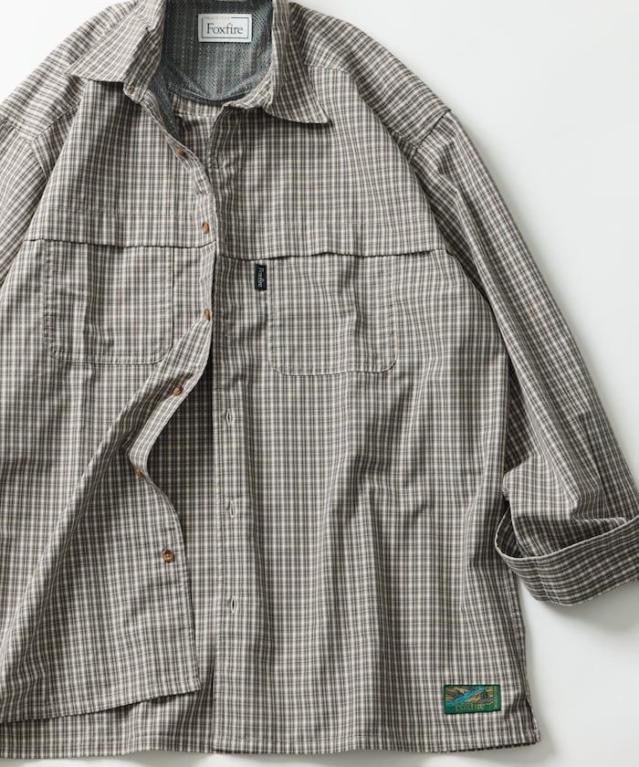 Foxfire × FREAK'S STORE / 機能口袋 長袖襯衫